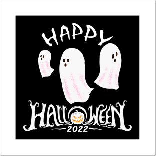 happy halloween 2022 Posters and Art